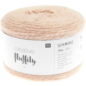 Rico Creative Fluffily DK Wolle Glitzergarn 150g / 420m
