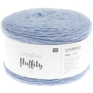 Rico Creative Fluffily DK Wolle Glitzergarn 150g / 420m
