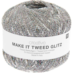 Creative Make It Tweed Glitz Beilaufgarn 50g 525m