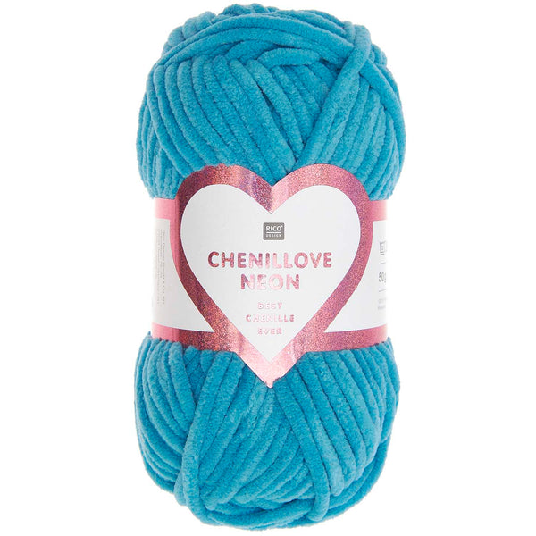 Creative Chenillove NEON Chenillegarn 100% PES 50g / 55m