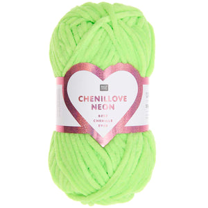 Creative Chenillove NEON Chenillegarn 100% PES 50g / 55m