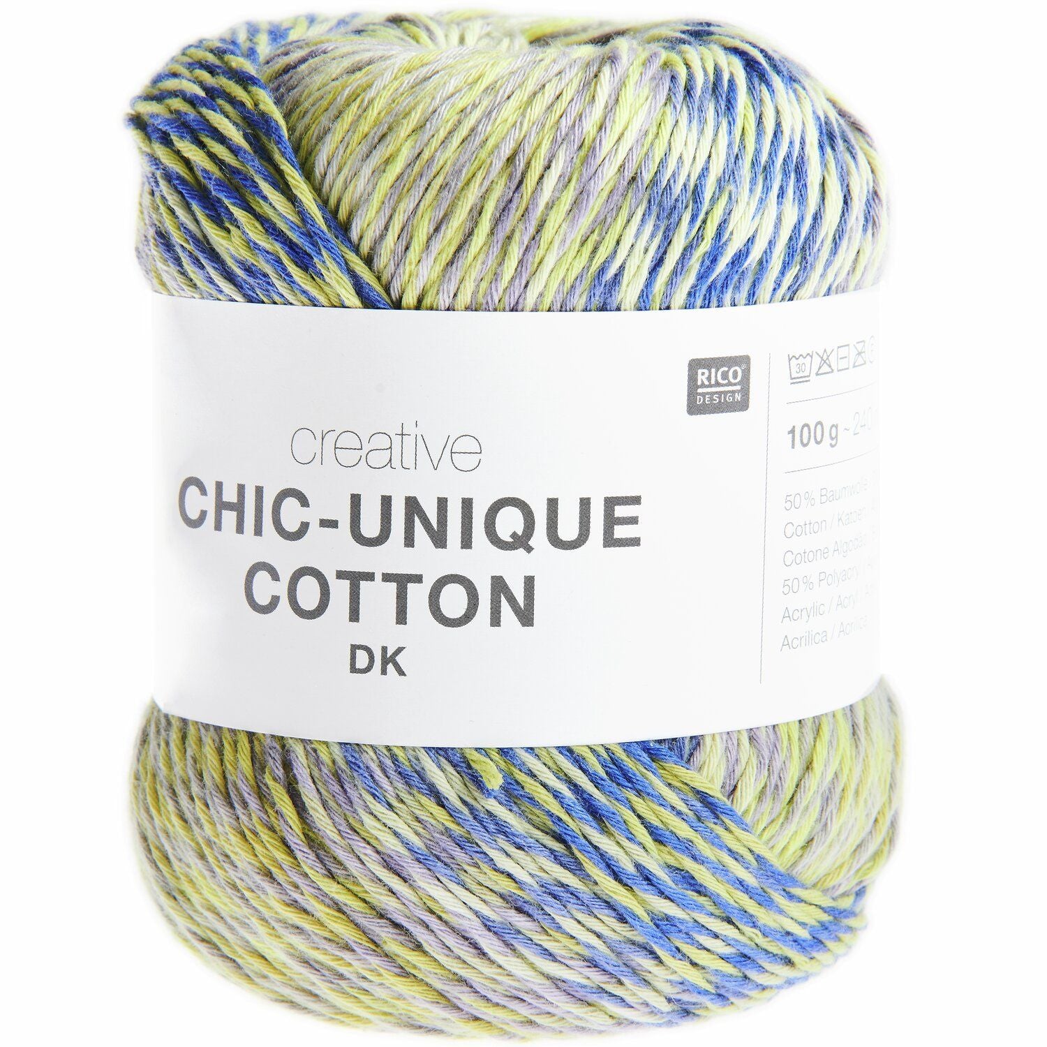 Creative Chic-Unique Cotton dk Farbverlaufswolle 100g 240m