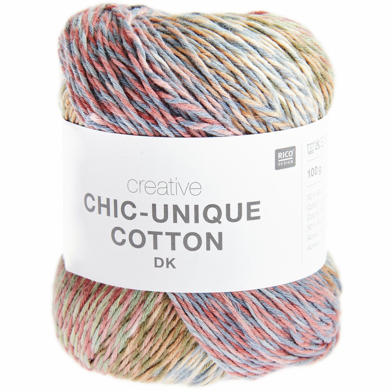 Creative Chic-Unique Cotton dk Farbverlaufswolle 100g 240m