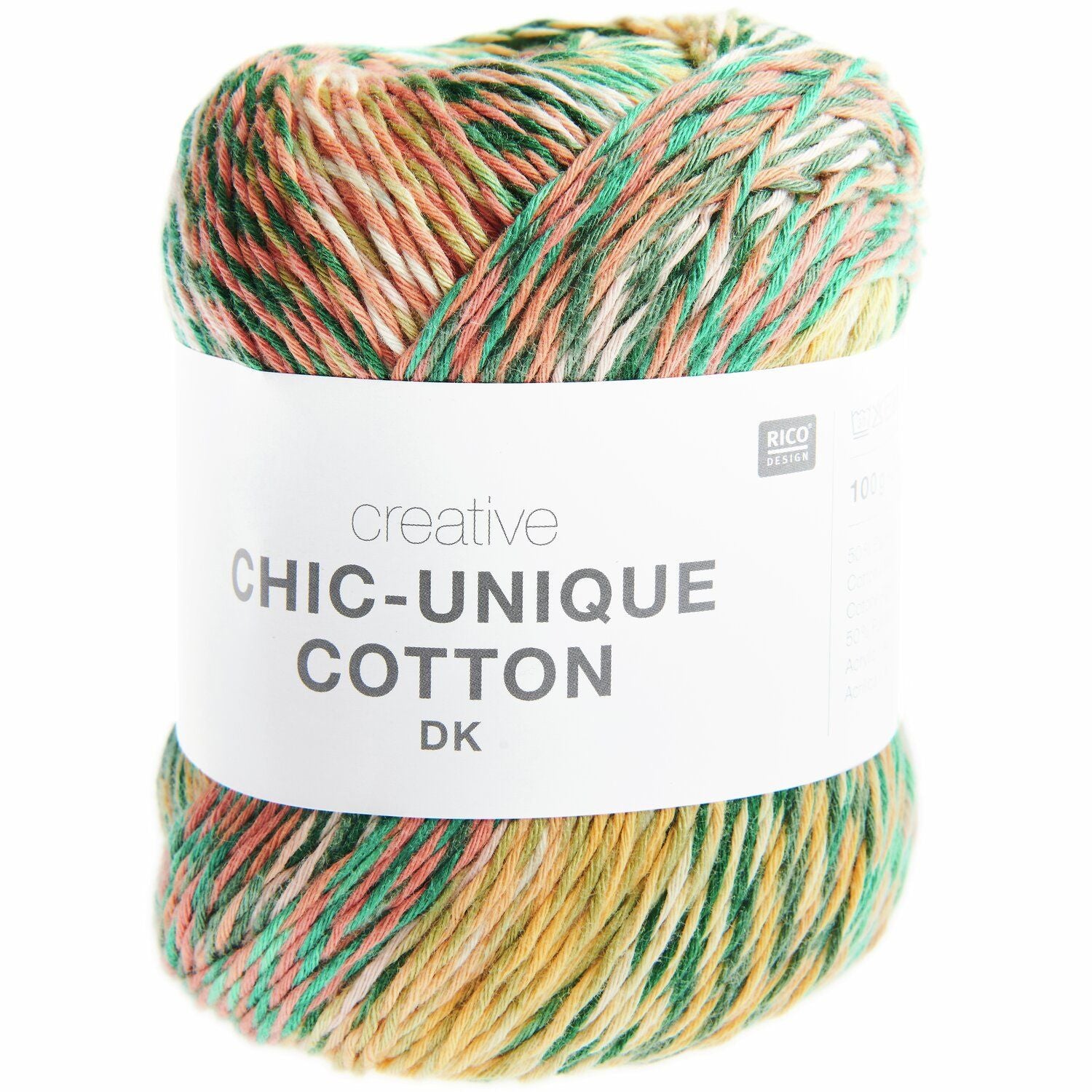 Creative Chic-Unique Cotton dk Farbverlaufswolle 100g 240m