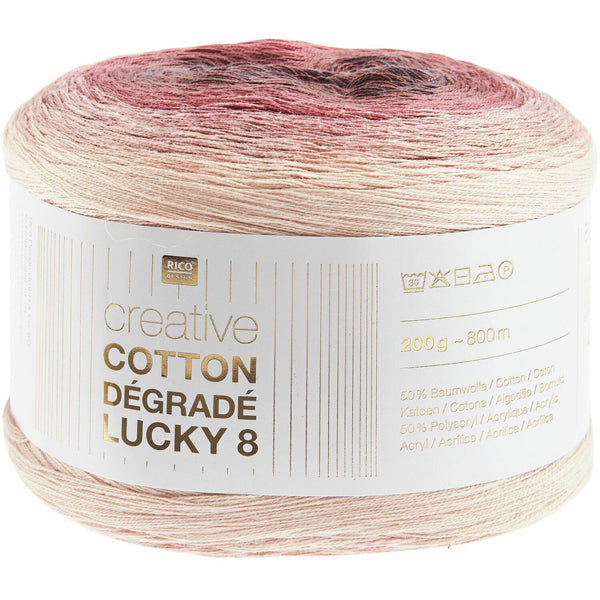 Creative Cotton Dégradé Lucky 8 50% CO 50% PAN 200g / 800m