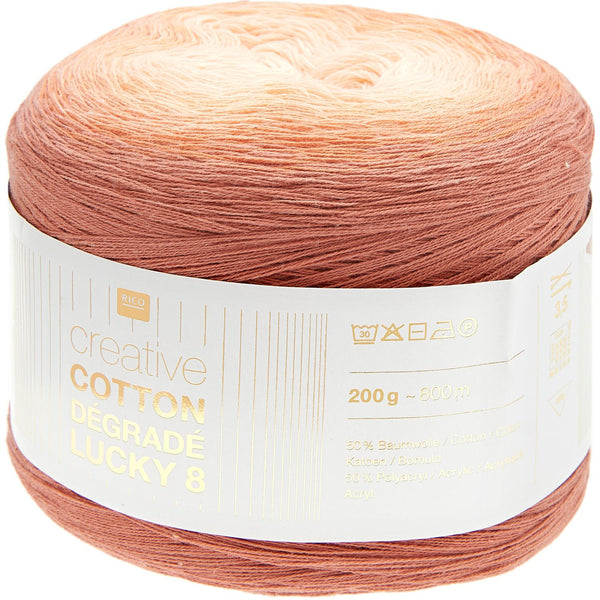 Creative Cotton Dégradé Lucky 8 50%CO 50%PAN 200g / 800m