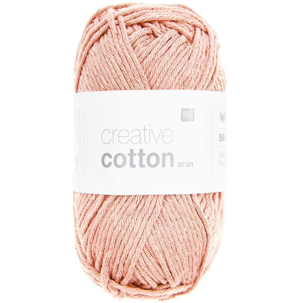 Rico Design Creative Cotton Aran Baumwollgarn 50g 85m