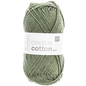Rico Design Creative Cotton Aran Baumwollgarn 50g 85m
