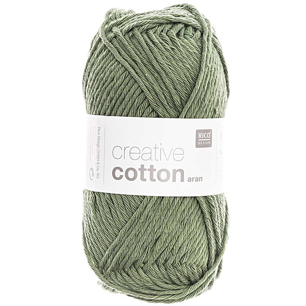 Rico Design Creative Cotton Aran Baumwollgarn 50g 85m