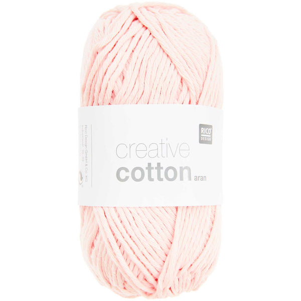 Rico Design Creative Cotton Aran Baumwollgarn 50g 85m