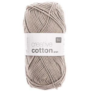 Rico Design Creative Cotton Aran Baumwollgarn 50g 85m