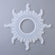 Gießform Silikonform Sonnenspiegel 280x280 mm