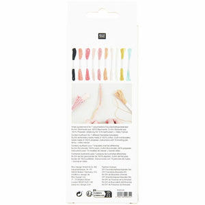 DIY Freundschaftsarmbänder Set 100 % Baumwolle 10 x Knüpfgarn