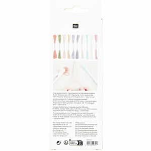 DIY Freundschaftsarmbänder Set 100 % Baumwolle 10 x Knüpfgarn