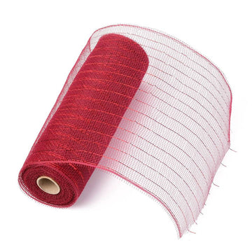 Deco Mesh Polyester Netz 25cm 9m / Rolle