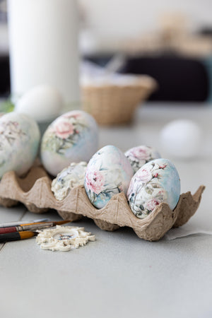 Reispapier Frühlingsblüten für Serviettentechnik und Decoupage A4 30-35g/m²