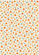 Reispapier Decoupage Pumpkin Pattern orange mint A4 25-30 g/m² 1 Bogen