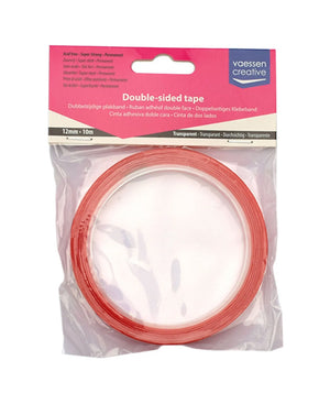 Doppelseitiges Klebeband Transparent 12mm x 10m