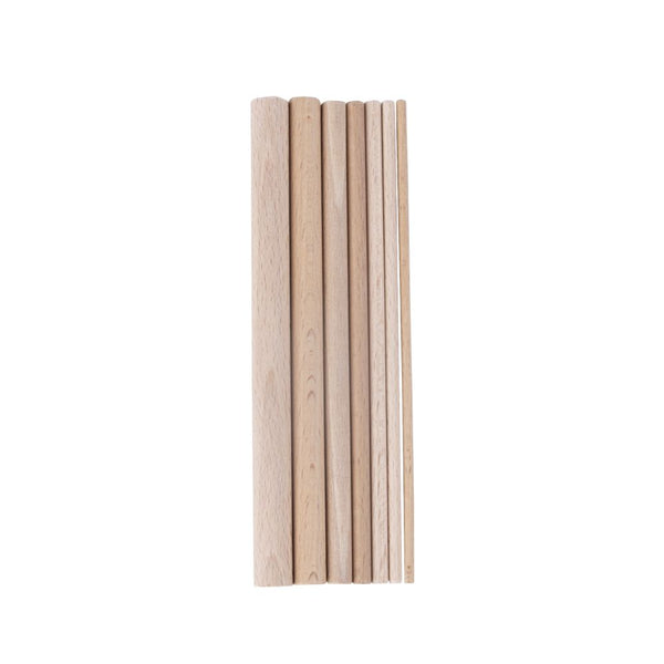 Dot Painting Sticks Holz sortiert 7 Stück