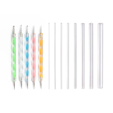 Dotting Tool Kugelstifte und Acrylstangen 13-teiliges Set