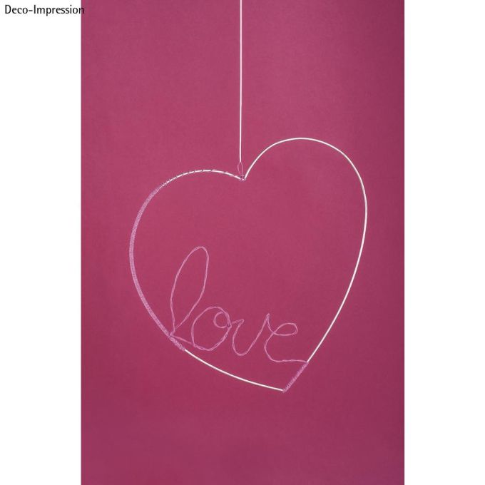 Draht Herz 35cm ø 0,2cm