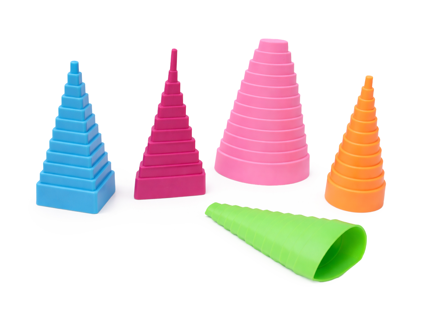 Drahtformer 5-teiliges Kunststoff-Set Grundformen für Alu- und Schmuckdraht & Quilling