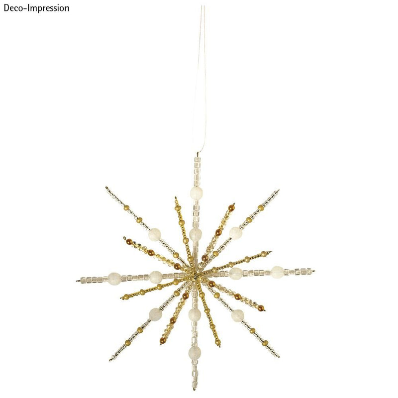 Drahtstern für Perlen 16-strahlig 15/10cm ø 3 Stück/Packungen