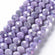 Glasschliffperle Abacus flieder pastell 10x8mm, 35 Stk./Dose