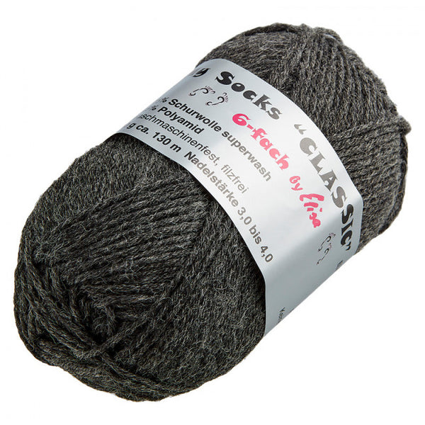 ELISA My Socks Classic Sockenwolle 6-fach 50g 130m
