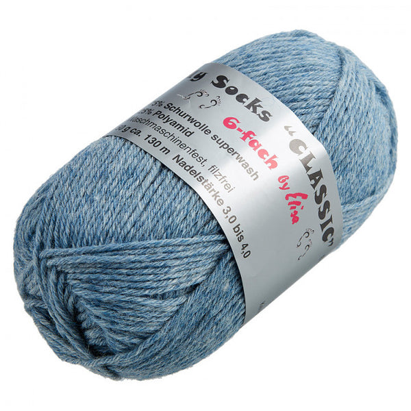ELISA My Socks Classic Sockenwolle 6-fach 50g 130m