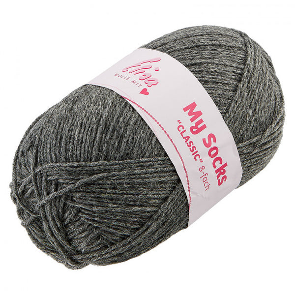 ELISA My Socks Classic Sockenwolle 8-fädig 150g 300m