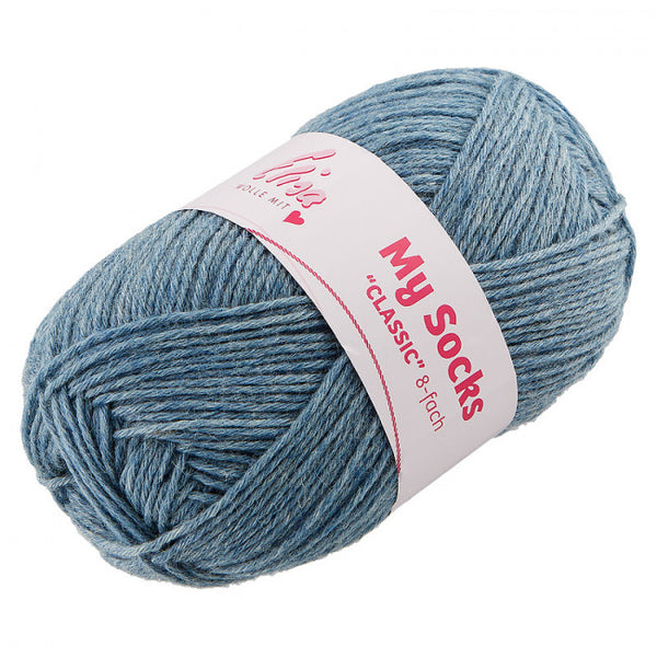 ELISA My Socks Classic Sockenwolle 8-fädig 150g 300m