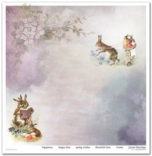 Easter Bunny Papier-Set 320x310mm 200g 11 Blatt