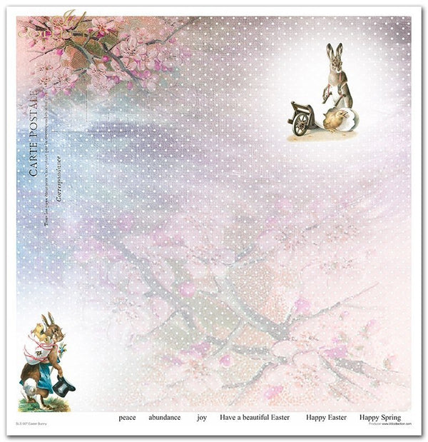 Easter Bunny Papier-Set 320x310mm 200g 11 Blatt