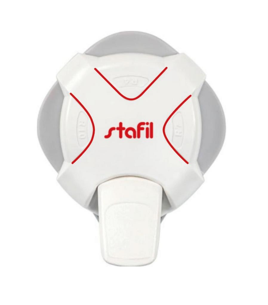 Eckenstanzer 3-in-1 Eckenabrunder R4/R7/R10 10x8x3cm