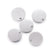 Edelstahl Plättchen runde Anhänger 13x1mm 20 Stück