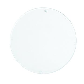 Einlagescheibe Plexi-Kugel transparent 8cm