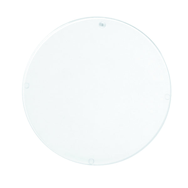 Einlagescheibe Plexi-Kugel transparent 8cm