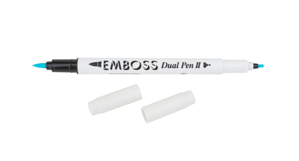 Tsukineko Emboss-Dual-Pen transparent 2-seitig