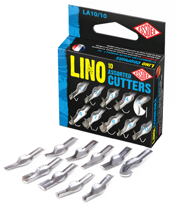 Linolfeder Linolmesser 10 Stück Schneider