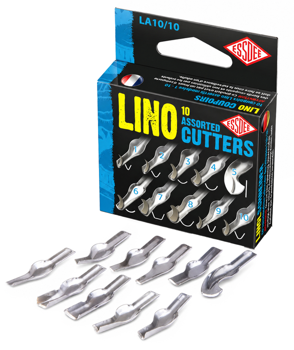 Essdee Linolfeder Linolmesser 10 Stück
