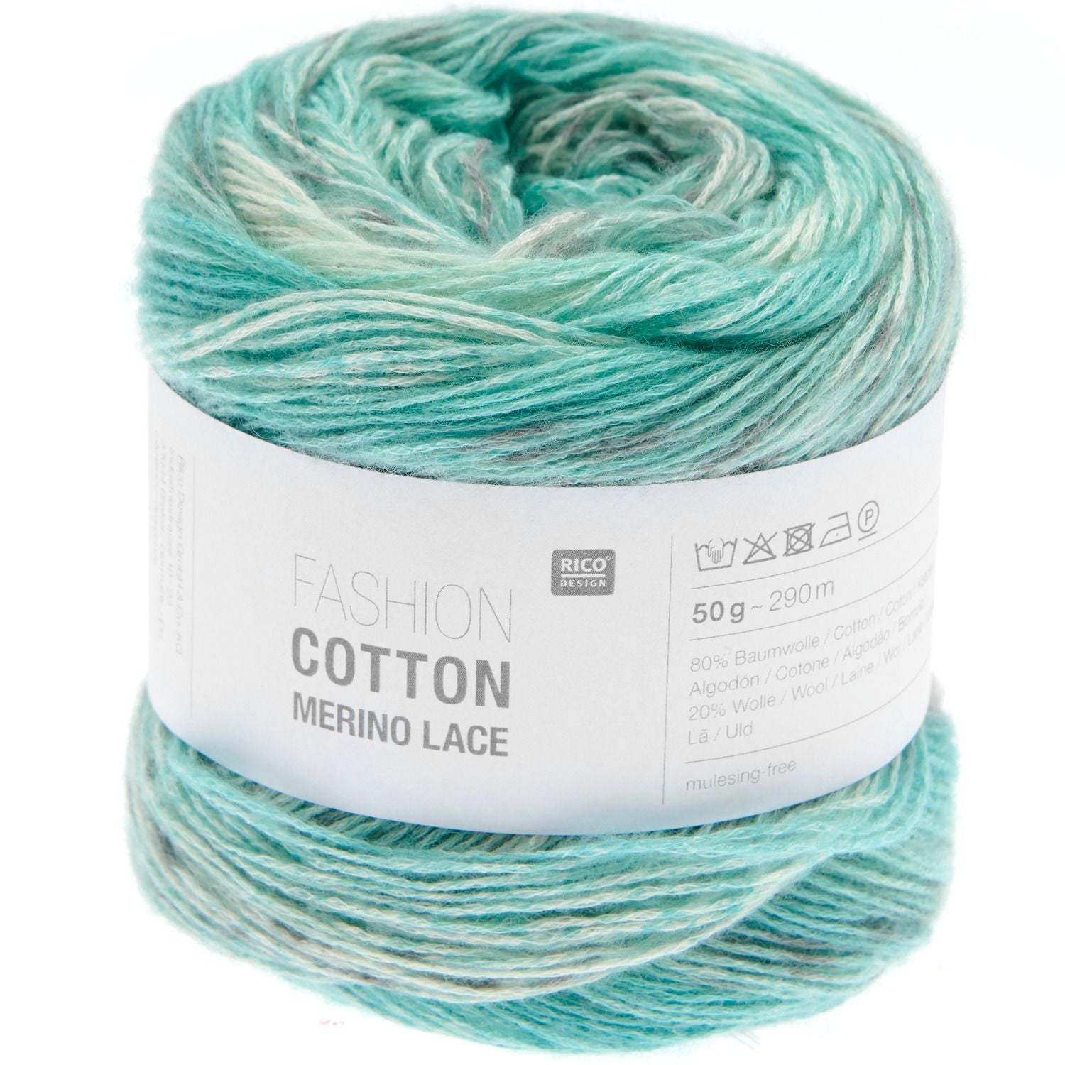 Modische Baumwoll-Merino-Spitze, 50 g, 290 m, Rio Design