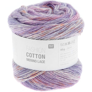 Modische Baumwoll-Merino-Spitze, 50 g, 290 m, Rio Design