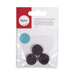 Färbewachs Färbtabletten für Wachs und Kerzengel ø 2cm 3 Stück