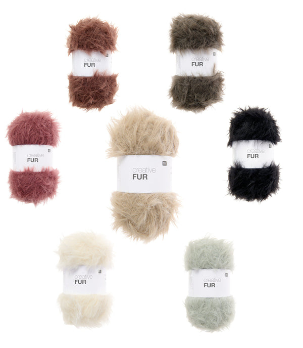 Creative Fur Effektgarn Felloptik 100% Polyamid 100g 130m