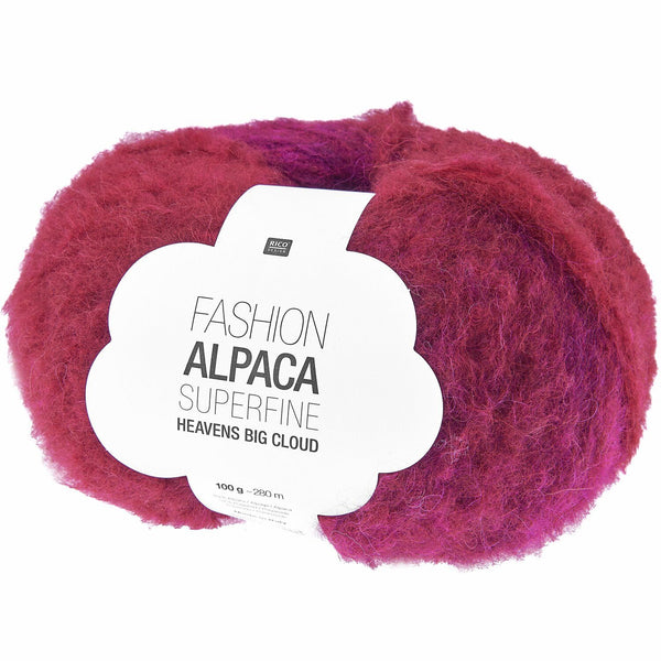 Fashion Alpaca Superfine Heavens Big Cloud 100g 280m 63% Alpaka 37% Polyamid