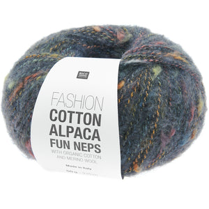 Fashion Cotton Alpaca Fun Neps Mischgarn Bio-Baumwolle 50g 215m