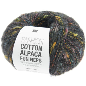Fashion Cotton Alpaca Fun Neps Mischgarn Bio-Baumwolle 50g 215m
