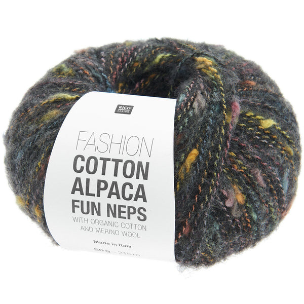 Fashion Cotton Alpaca Fun Neps Mischgarn Bio-Baumwolle 50g 215m