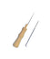 Filznadel-Set Holzgriff + 2 Nadeln Ø 0,58x0,90mm